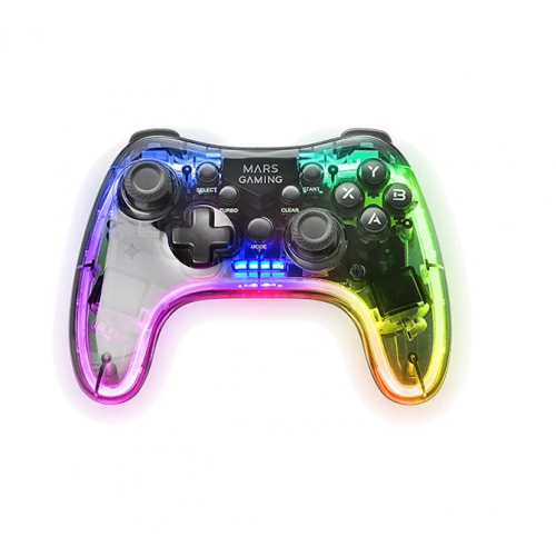 Mars Gaming Gamepad MGP24 Neon RGB Wireless