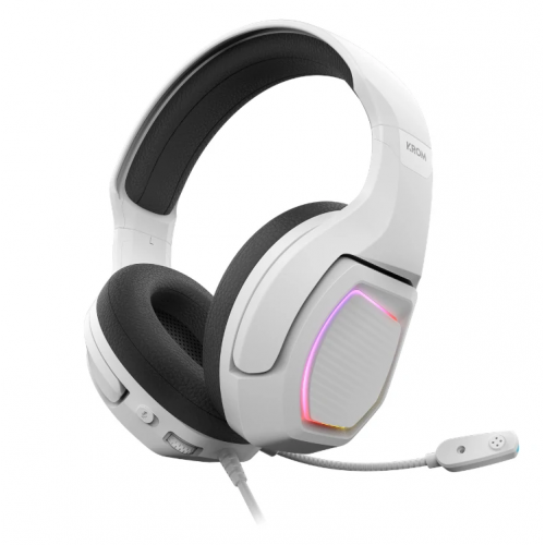 Krom Kopa Gaming 7.1 VIRTUAL Blanco