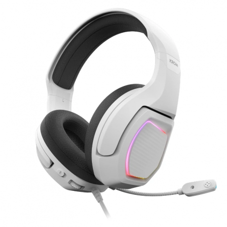 Krom Kopa Gaming 7.1 VIRTUAL Blanco