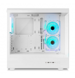 Nox Hummer Signal ARGB Cristal Templado sin marco Blanca