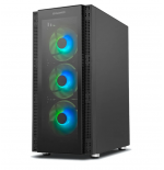 Nox Hummer Hyperflow AERO ARGB USB 3.0 Negra
