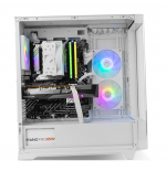 Nox Hummer ETHER ATX Cristal Curvo Blanca