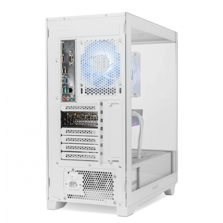 Nox Hummer ETHER ATX Cristal Curvo Blanca