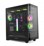 Nox Hummer ETHER ATX Cristal Curvo Negra