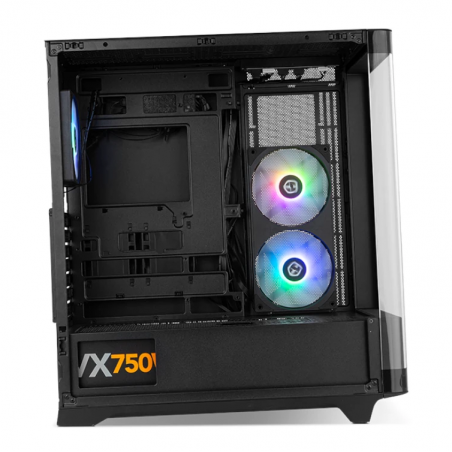 Nox Hummer ETHER ATX Cristal Curvo Negra