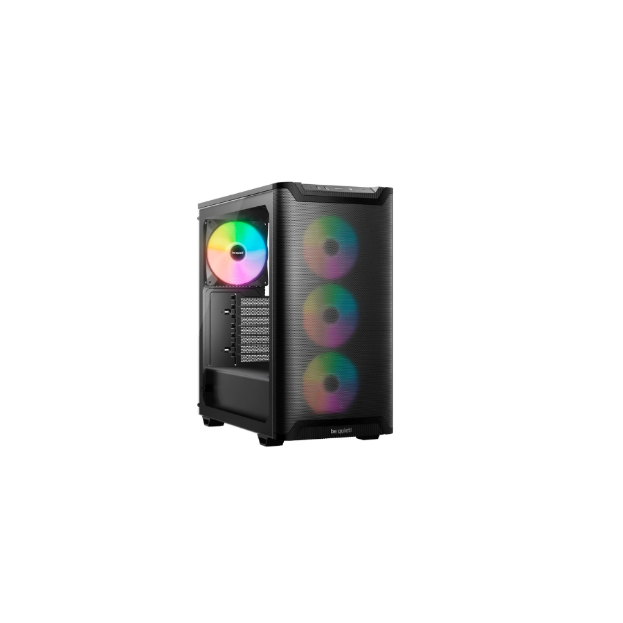 BeQuiet PURE BASE 501 LX ARGB Cristal Templado negra