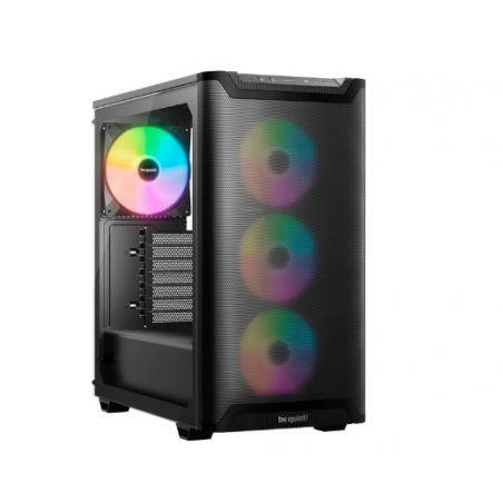 BeQuiet PURE BASE 501 LX ARGB Cristal Templado negra