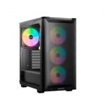 BeQuiet PURE BASE 501 LX ARGB Cristal Templado negra