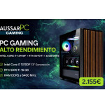 AussarPC Gaming i7-13700F RTX 5070 Ti 32GB DDR5 1TB NVMe