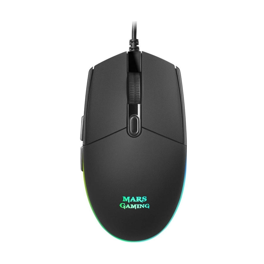 Mars Gaming MMG 3200dpi RGB Negro
