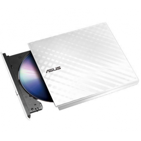 Asus Grabadora DVD Externa ultrafina SDRW-08D2S-U Slim Blanca