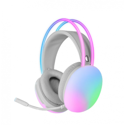 Mars Gaming Auriculares MH-GLOW PC-Ps4-5-xbox Blanco