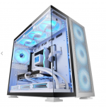 Mars Gaming MC-NOVA2  ATX Cristal Templado Blanca