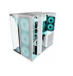 Mars Gaming MC-NOVA2  ATX Cristal Templado Blanca