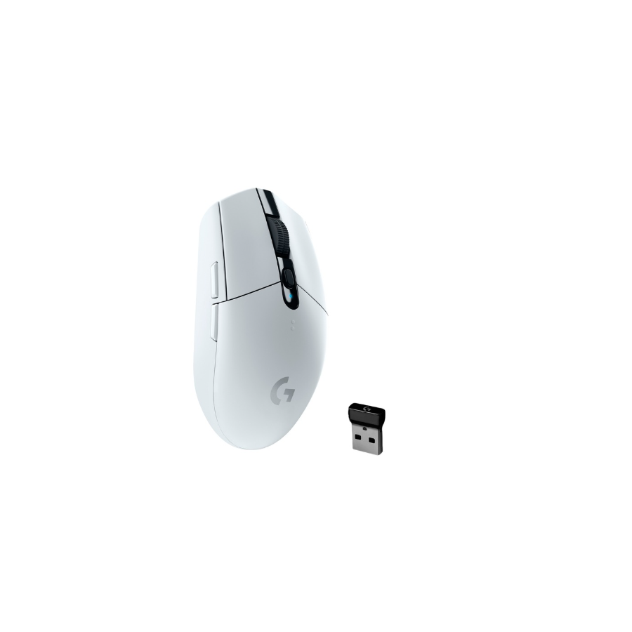 Logitech G G305 Wireless óptico 1200 DPI Blanco