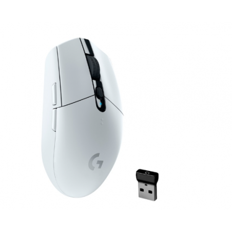 Logitech G G305 Wireless óptico 1200 DPI Blanco