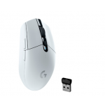Logitech G G305 Wireless óptico 1200 DPI Blanco