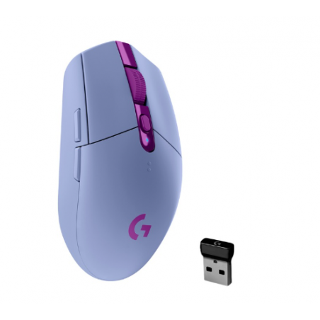 Logitech G G305 Wireless óptico 1200 DPI Rosa