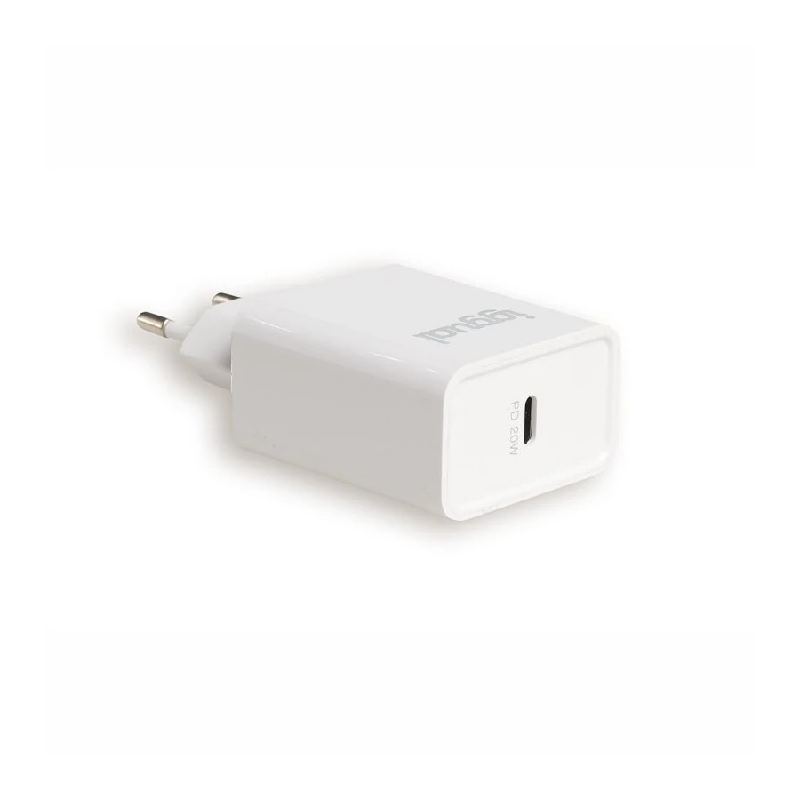 iggual Cargador rápido USB PD tipo C 20W