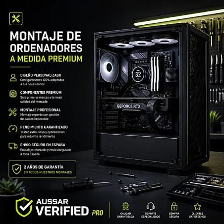 Montaje y testeo + envio de equipos Navidad
