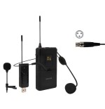 Micrófono de cabeza y solapa UHF Fonestar WI-MIC