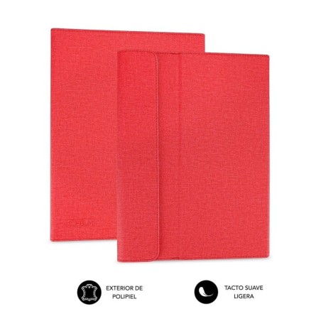 Subblim Funda Tablet Clever Stand para Tablets de 9.6"-11" Roja