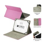 Subblim Funda Tablet Clever Stand para Tablets de 9.6"-11" Rosa
