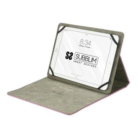 Subblim Funda Tablet Clever Stand para Tablets de 9.6"-11" Rosa