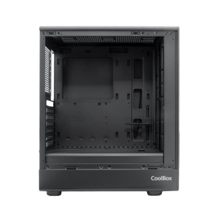 COOLBOX GA700 DARKSIDE GPU MAX 315mm CRISTAL TEMPLADO LIQUIDA 240mm USB-C NEGRA