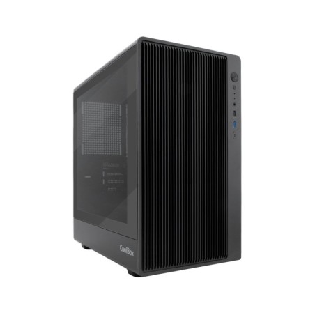 COOLBOX GM350 DARKFACE GPU MAX 315mm CRISTAL TEMPLADO LIQUIDA 240mm USB-C NEGRA