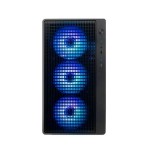 COOLBOX GM350 DARKFACE GPU MAX 315mm CRISTAL TEMPLADO LIQUIDA 240mm USB-C NEGRA