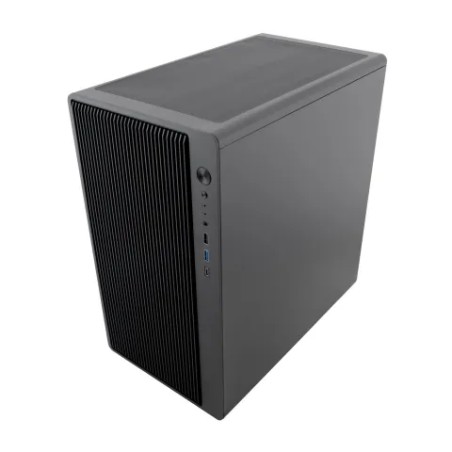 COOLBOX GM350 DARKFACE GPU MAX 315mm CRISTAL TEMPLADO LIQUIDA 240mm USB-C NEGRA