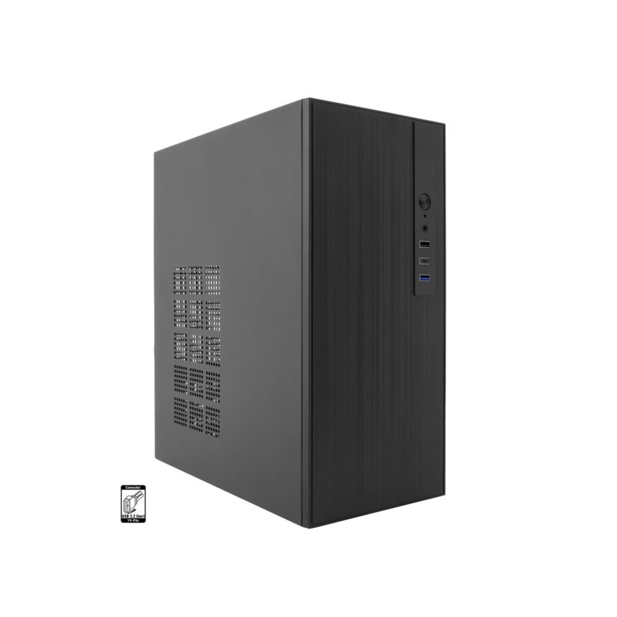 COOLBOX M460 GPU MAX 250mm 1x3.5/2.5 1x2.5/2.5 USB-C 3.2 SIN F.A COLOR NEGRO