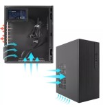 COOLBOX M460 GPU MAX 250mm 1x3.5/2.5 1x2.5/2.5 USB-C 3.2 SIN F.A COLOR NEGRO