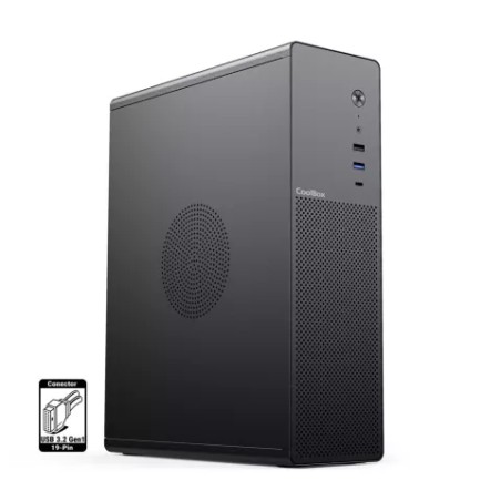 COOLBOX PCT100-0 USB-C 3.2 GEN1 FULL METAL SIN FUENTE+ 1VENT 90MM