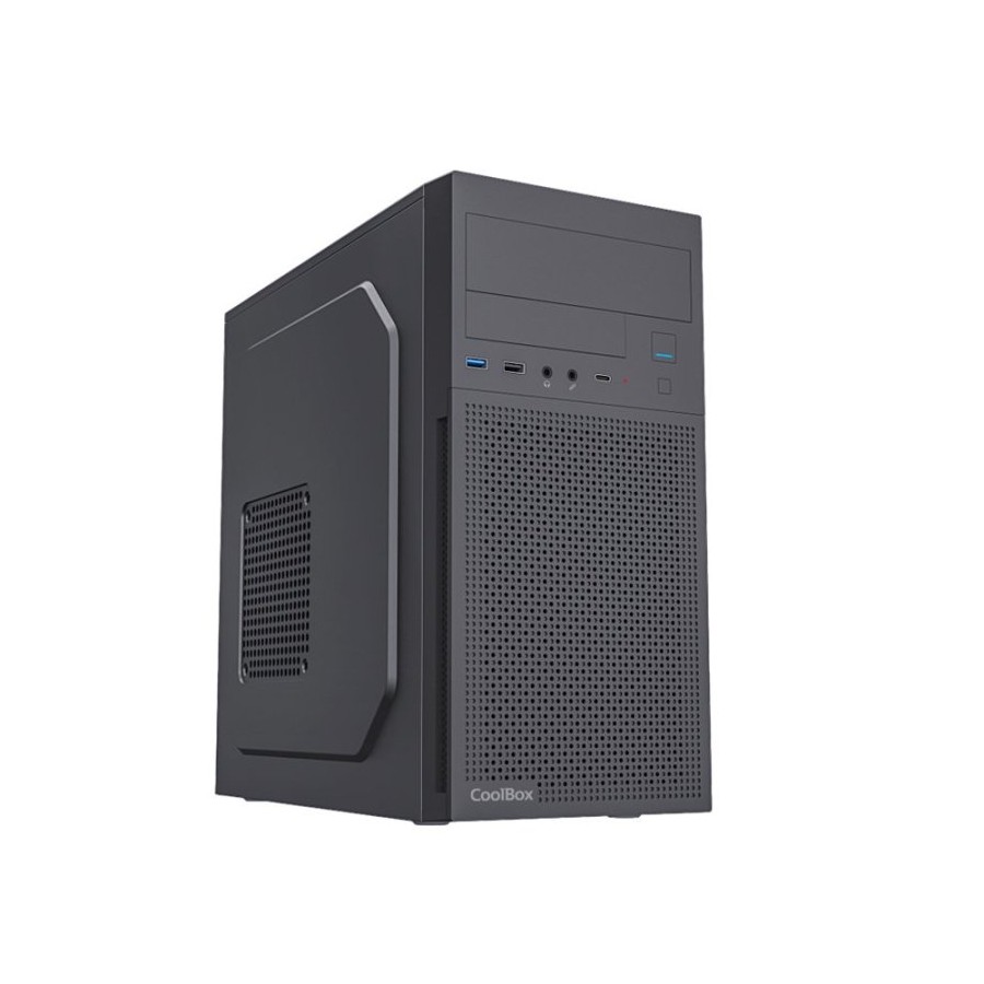 COOLBOX M680 GPU MAX 295mm 1x5.25 2x3.5 3x2.5 F.A BASIC 500W COLOR NEGRO