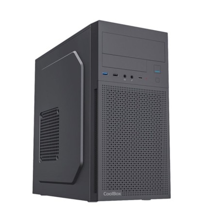 COOLBOX M680 GPU MAX 295mm 1x5.25 2x3.5 3x2.5 F.A BASIC 500W COLOR NEGRO