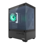 CAJA MICROATX COOLBOX GM2000 VISION LITE GPU MAX 280mm 1x3.5 1x2.5 USB-C NEGRO