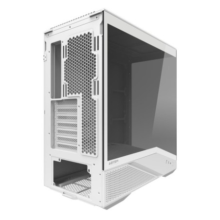CAJA ATX ABYSM ARIAN FRAME A400 WHITE 1x3.5" 1x2.5" USB-C GPU MAX 420mm