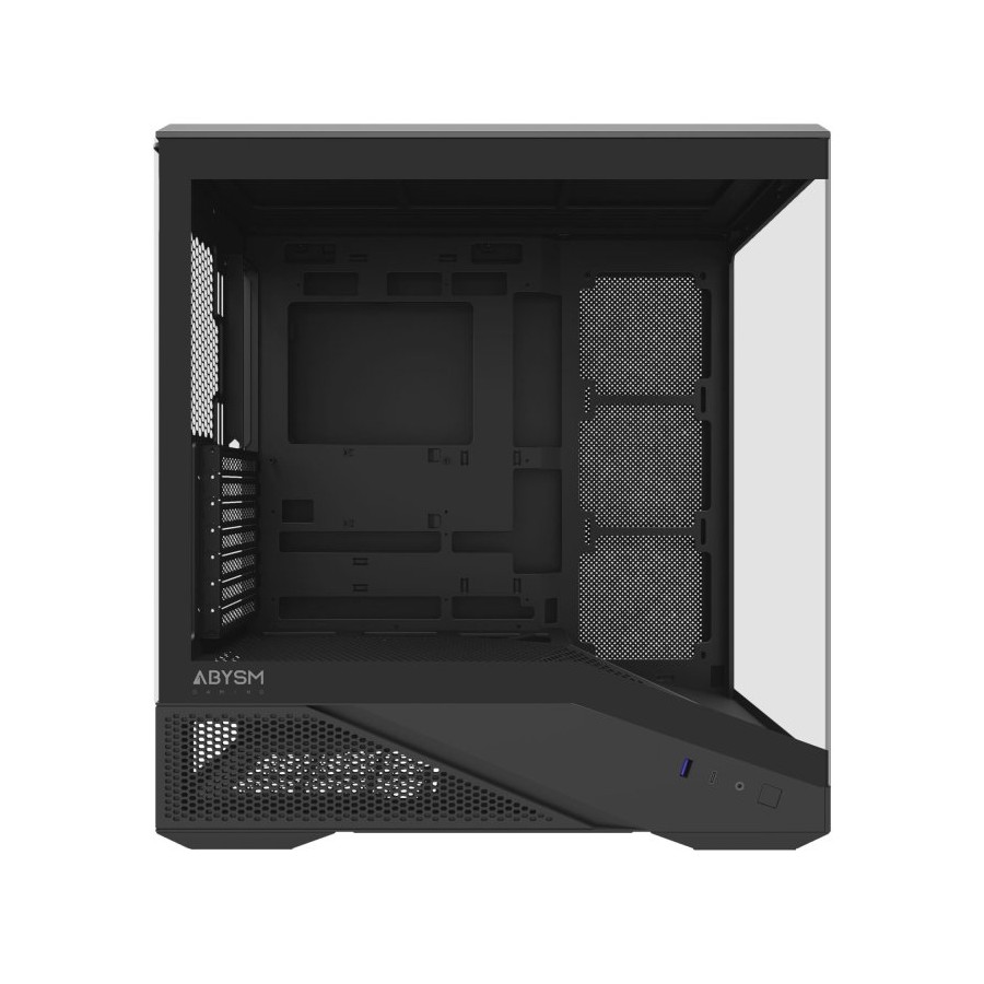 CAJA ATX ABYSM ARIAN FRAME A400 BLACK 1x3.5" 1x2.5" USB-C GPU MAX 420mm