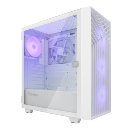 CAJA ATX COOLBOX GA300 GRID LINE GPU MAX. 340mm 1x3.5 3x2.5 BLANCO