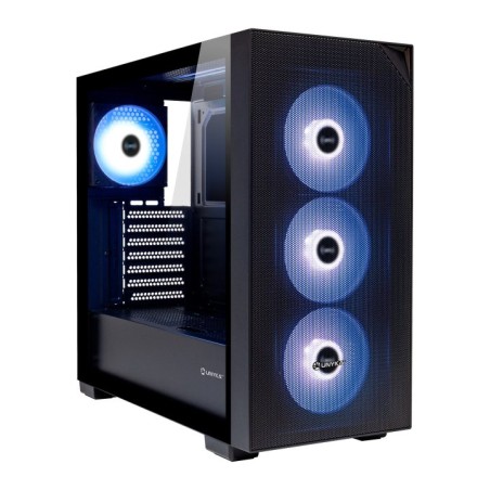 CAJA E-ATX UNYKA REVELAT MESH BLACK 2x3.5" 2x2.5" 2xUSB3.0 1xUSB-C GPU 425mm