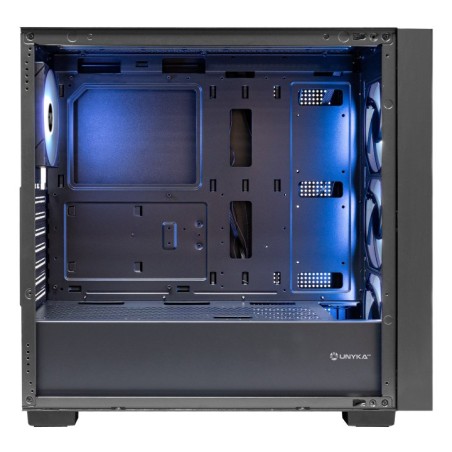 CAJA E-ATX UNYKA REVELAT MESH BLACK 2x3.5" 2x2.5" 2xUSB3.0 1xUSB-C GPU 425mm