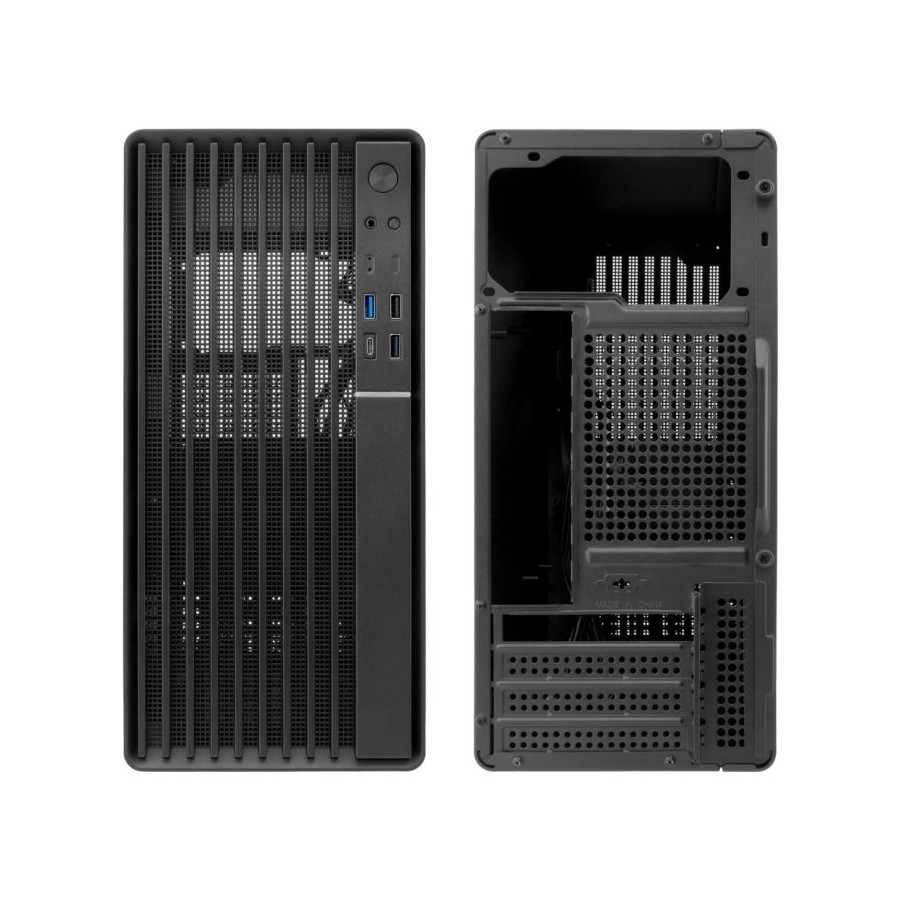 CAJA MICROATX COOLBOX M840 GPU 265mm 1x3.5 2x2.5 COLOR NEGRO