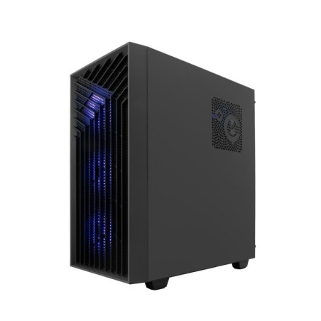 CAJA ATX COOLBOX GA300 GRID LINE ARGB CRISTAL TEMPLADO GPU MAX. 340mm 1x3.5 3x2.5 NEGRO