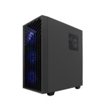 CAJA ATX COOLBOX GA300 GRID LINE ARGB CRISTAL TEMPLADO GPU MAX. 340mm 1x3.5 3x2.5 NEGRO
