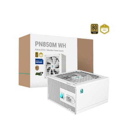 DEEPCOOL ATX 850W GAMER STORM PN850M GOLD Modular blanca