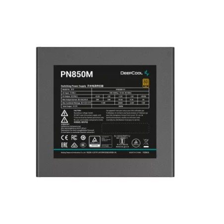 DEEPCOOL ATX 850W GAMER STORM PN850M GOLD Modular Negra