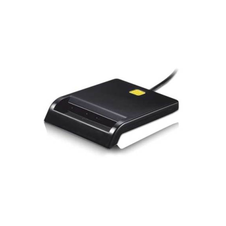 Tooq Lector de tarjetas externo DNIE usb 2.0 negro