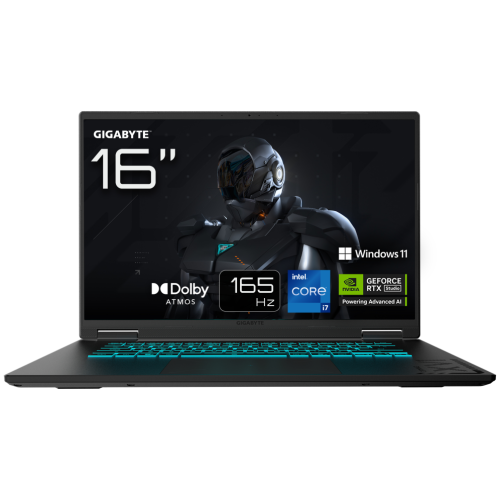 GIGABYTE A16 CWHI3ES864SH I7-13620H 32GB 1TB RTX5070 16"WUXGA W11H
